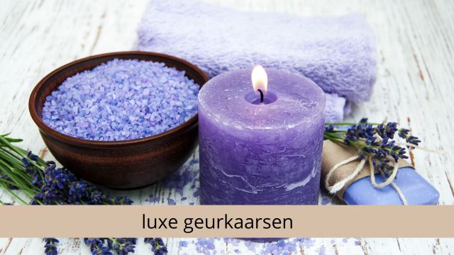 Luxe geurkaarsen