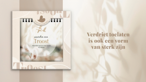 Tafelkalender woorden van troost